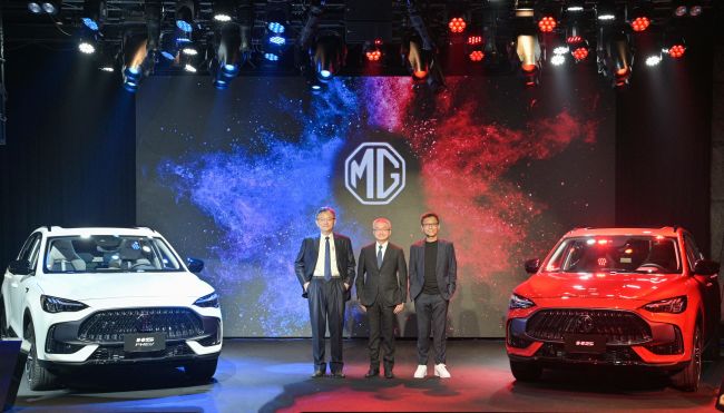 縱橫車壇百年汽車品牌 MG正式登台 百萬內超值首選HS 1.5T與首輛國產HS PHEV聯袂亮相