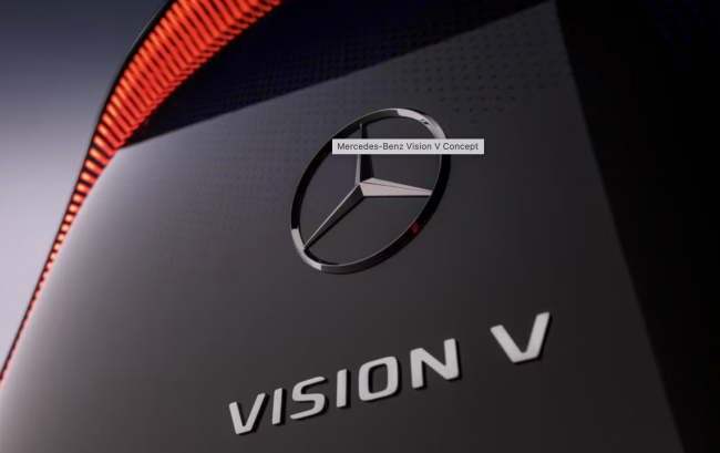 【從駕駛到派對 - Mercedes-Benz Vision V如何讓人不想下車】
