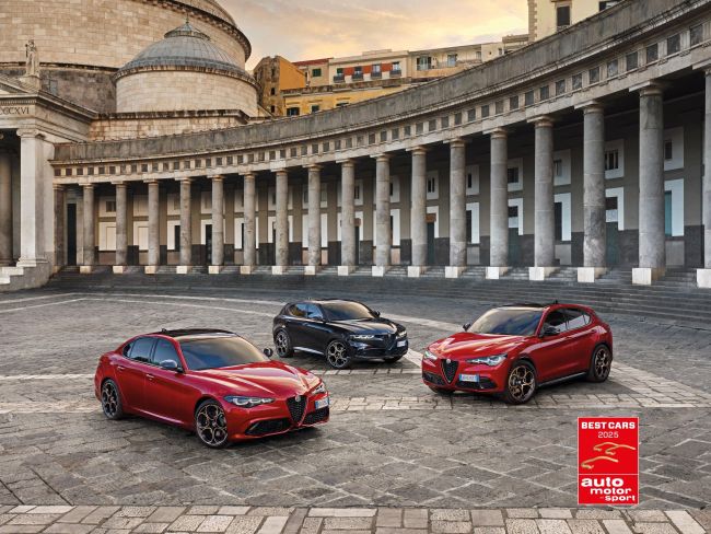 「最具風格魅力品牌」  ALFA ROMEO 勇奪 7 項德國與瑞士「BEST CARS」最佳車款殊榮