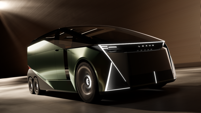 【Lexus同步推出6輪MPV概念車型LS Concept與跨界車款LS Coupe Concept,欲復辟LS於豪華級距中的一世英名!】
