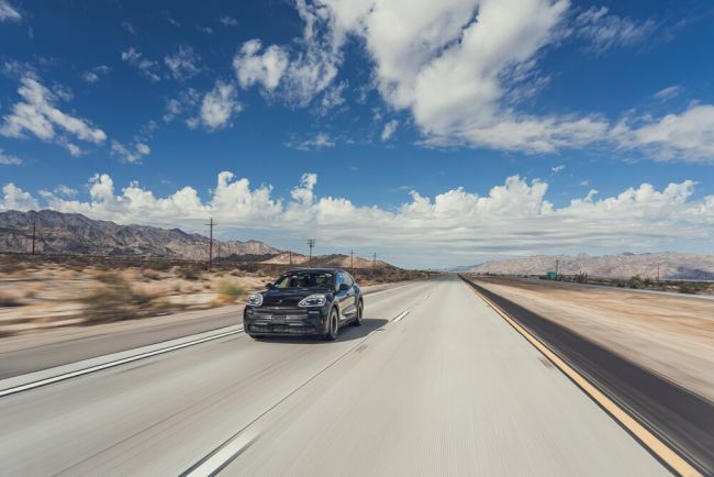 純電 Cayenne 創新的高壓系統:性能與效率並行