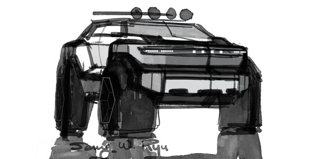 【越野風潮重回洛杉磯車展，Hyundai釋出緊湊型越野SUV Crater Concept 設計概念圖並預告將於展會期間發表！】