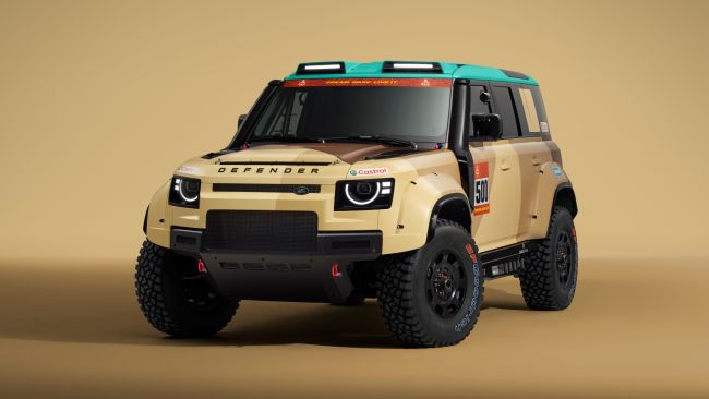 DEFENDER DAKAR D7X-R 發表全新競賽塗裝 鎖定 2026 年 1 月份達卡拉力賽登場