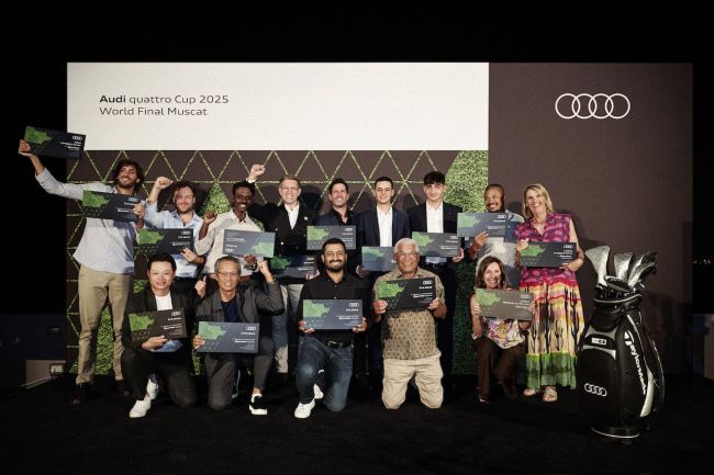 2025 Audi quattro Cup World Final 台灣再創全球佳績 台灣代表隊伍榮獲車主盃總決賽亞軍