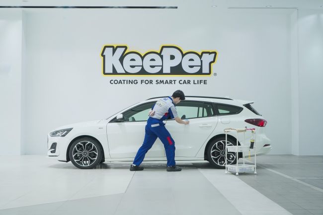 日本第一連鎖鍍膜品牌KeePer台北市首店重磅開幕！ 瞄準內科大直聚落 以日式職人精神搶攻高端市場 樹立旗艦新指標 電子工單、會員制度導入大數據 精準掌握消費趨勢 引領產業再升級 金馬新年汽車美容需求