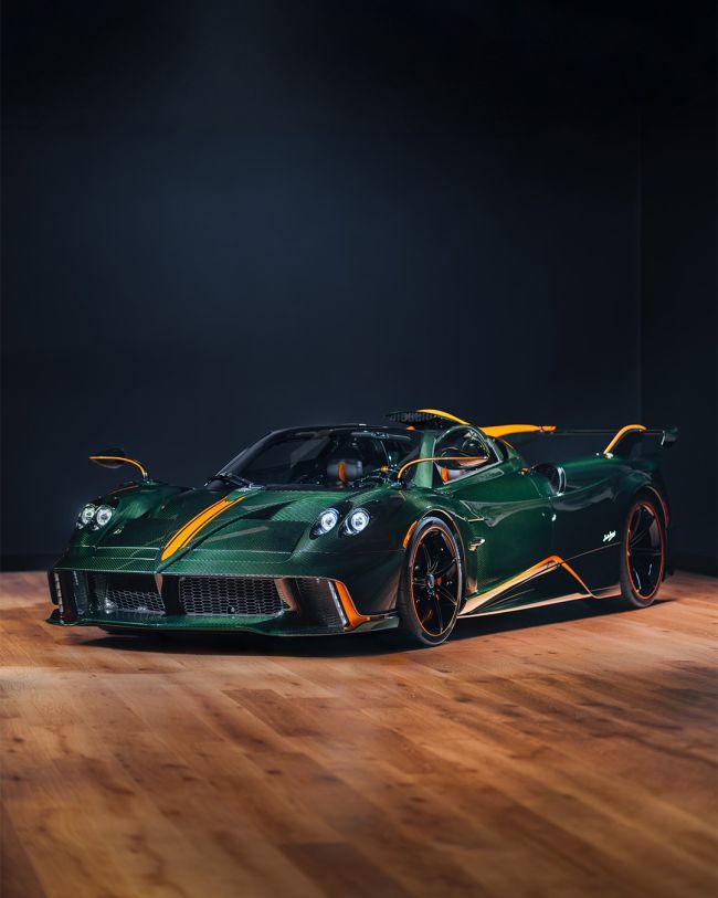 慶賀品牌創辦人70大壽 Pagani Huayra 70 Trionfo手排車型神秘誕生