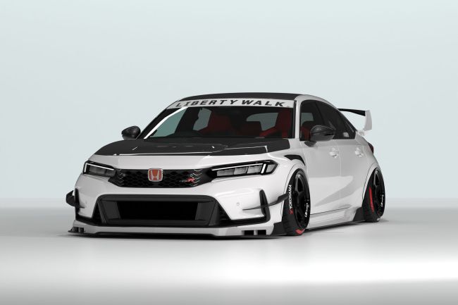 【邁向平民的『佛心套件』？Liberty Walk 為FL5世代Honda Civic Type R打造專屬寬體套件！】