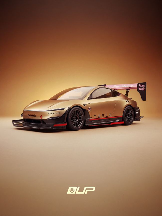 【馬力破千匹的無人賽車上山了!專精Tesla改裝品牌Unplugged Performance打造地表最速無人計程車Goldmember 挑戰2026派克峰爬坡賽!?】