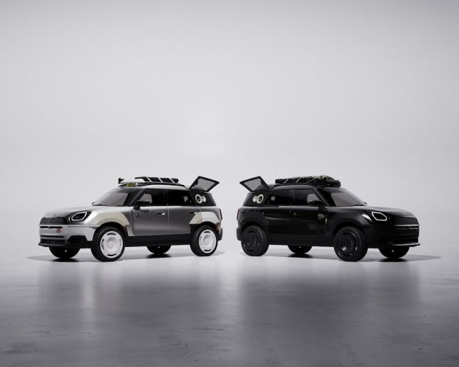 【這台Countryman有點吵!MINI聯手奧地利改裝品牌Vagabund推出越野化Countryman聯名概念車,外放音響展現強烈街頭態度!】