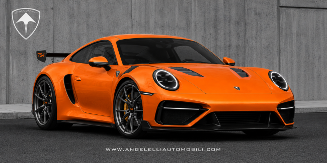 【超過800匹的中置引擎911來襲!Angelelli Automobilli 限量打造客製化極限911變體Type 754!】