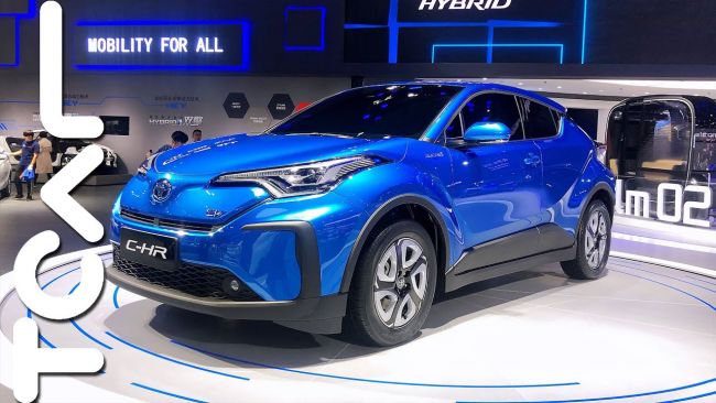 [2019 上海車展] Toyota C-HR E純電動車型