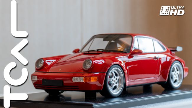 [模型開箱] BAD BOYS 絕地戰警就是開這台！Porsche 964 1:8模型