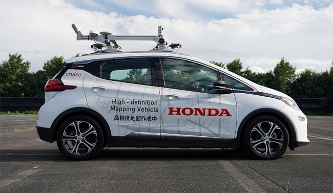 未來移動新趨勢 HONDA x Cruise x GM 日本國土開啟自動駕駛測試
