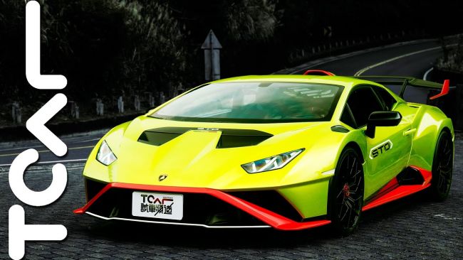 [超跑試駕] Lamborghini Huracan STO 賽道機器 公路再現！