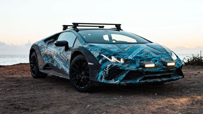 越野版Lamborghini Huracan再次露臉 多處細節設計現形
