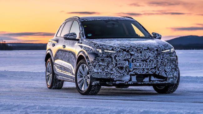 Audi首款PPE電動平台作品 極地測試中的Audi Q6 e-tron 但它也使用分離式頭燈了嗎？