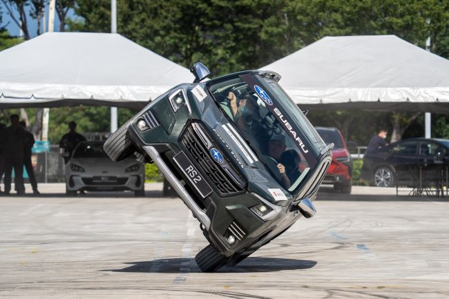 SUBARU品牌日：車神Russ Swift飄移秀震撼台中