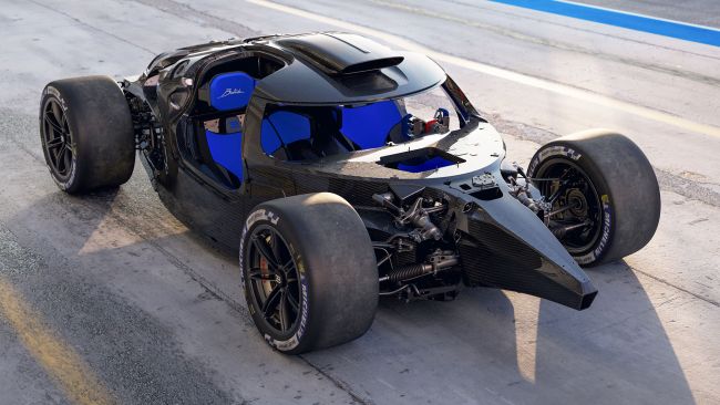 褪去車殼 最像賽車卻也更勝賽車的Bugatti Bolide