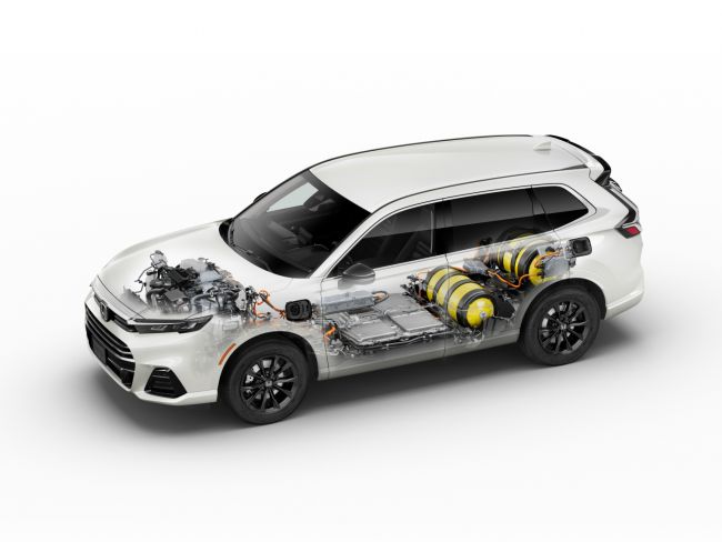 電動車與氫燃料車優點一把抓 Honda CR-V e:FCEV今夏於美國及日本上市